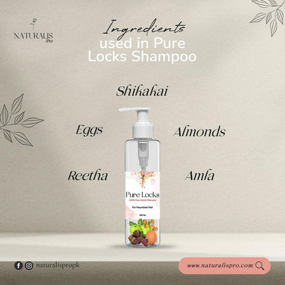 Pure Locks Herbal Shampoo