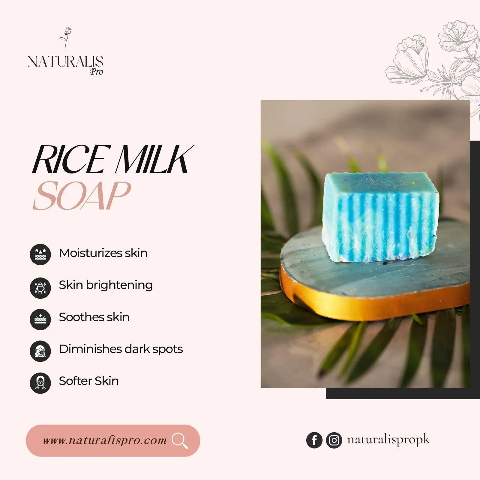 Rice Milk Radiance Soap - naturalispro 